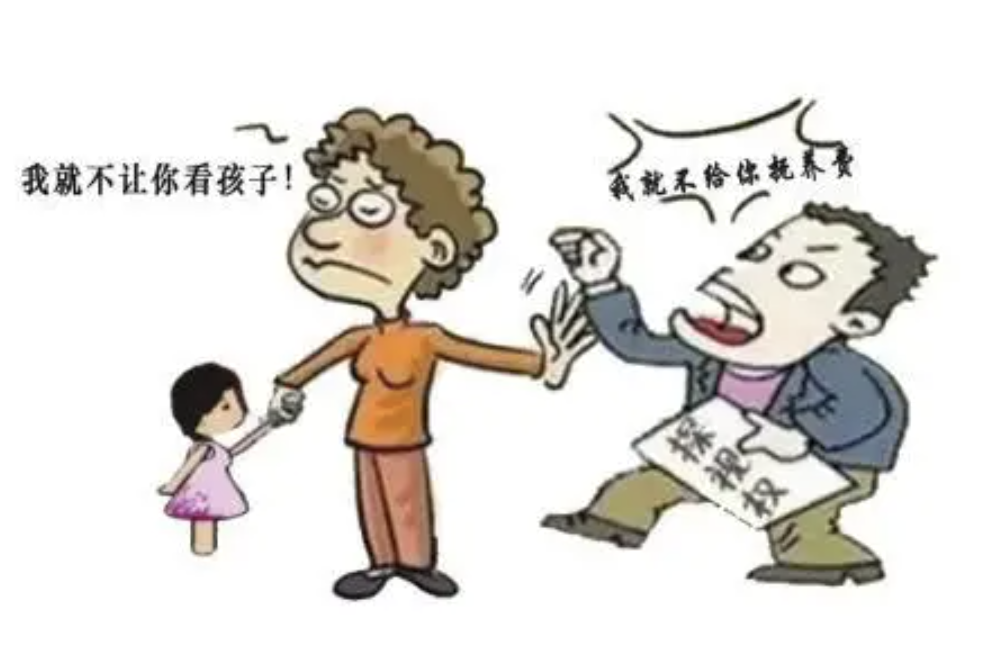 太原市私家侦探：前夫不让探望小孩，母亲可否拒付抚养费？